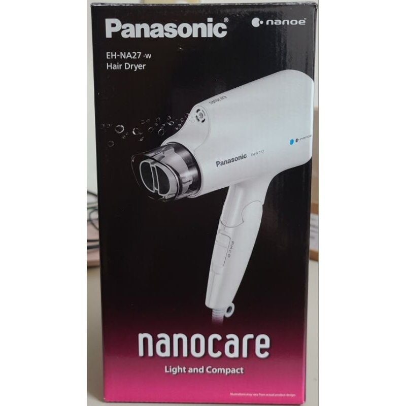 Panasonic 國際牌 EH-NA27 奈米水離子吹風機 白色