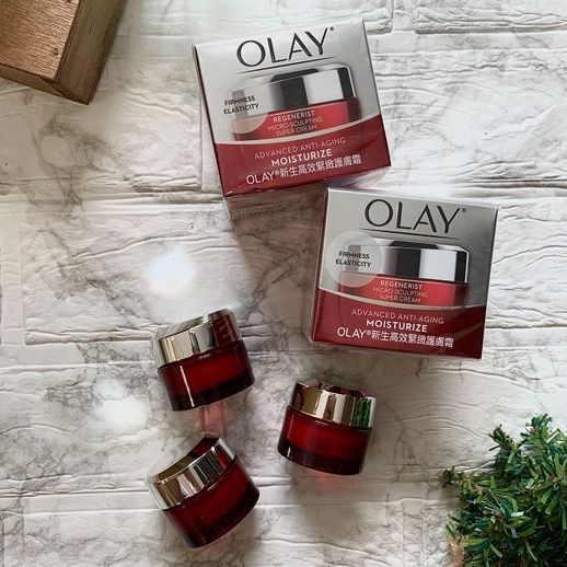 ✔現貨💯公司貨【OLAY 歐蕾】新生高效緊緻護膚霜 小紅瓶  膠原大紅瓶 50新生高效緊緻乳霜