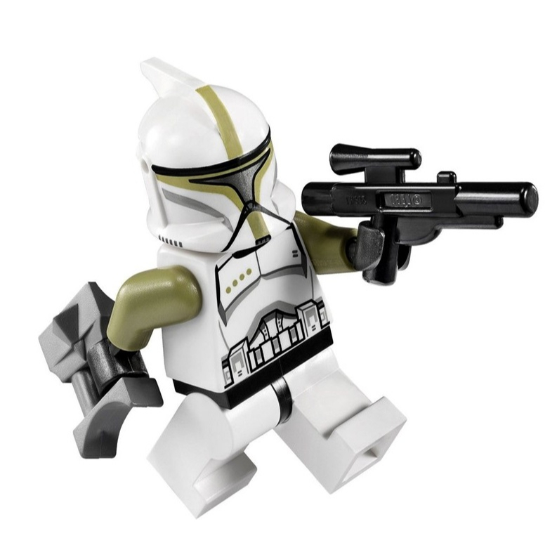 玩樂趣 LEGO樂高 75000 Clone Trooper Sergeant 二手人偶 (sw0438)
