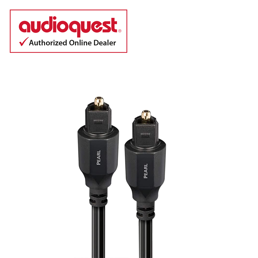 AudioQuest | Pearl 光纖音訊線 (Full size-Full size)