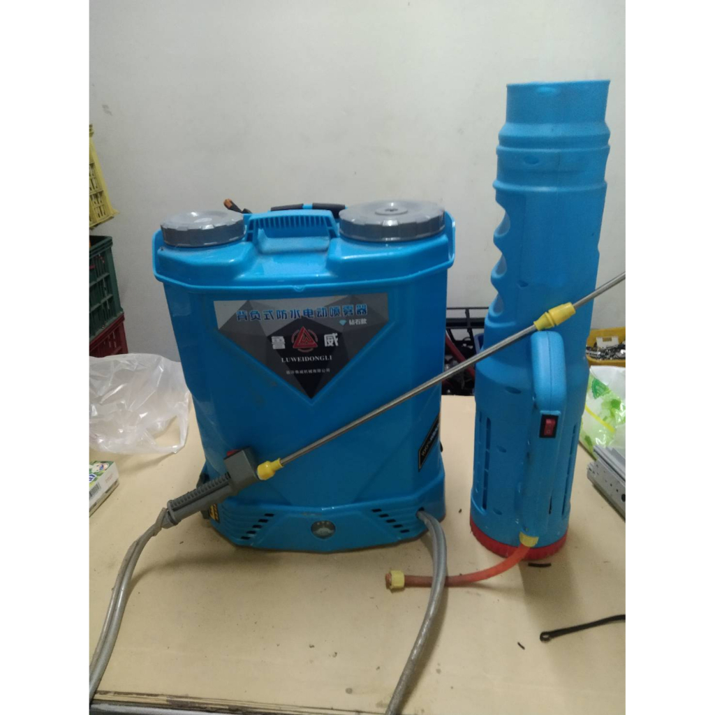 20L電動噴霧器 雙重模式切換(含增壓風桶)10A鋰電噴霧機