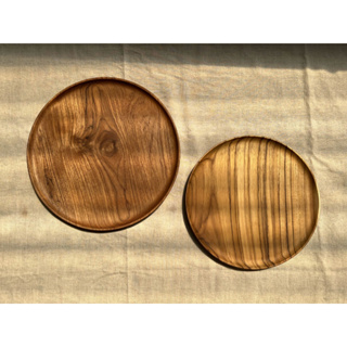 『Nido』柚木圓盤 木盤 餐盤 木製餐盤 點心盤 木製餐具 柚木餐具