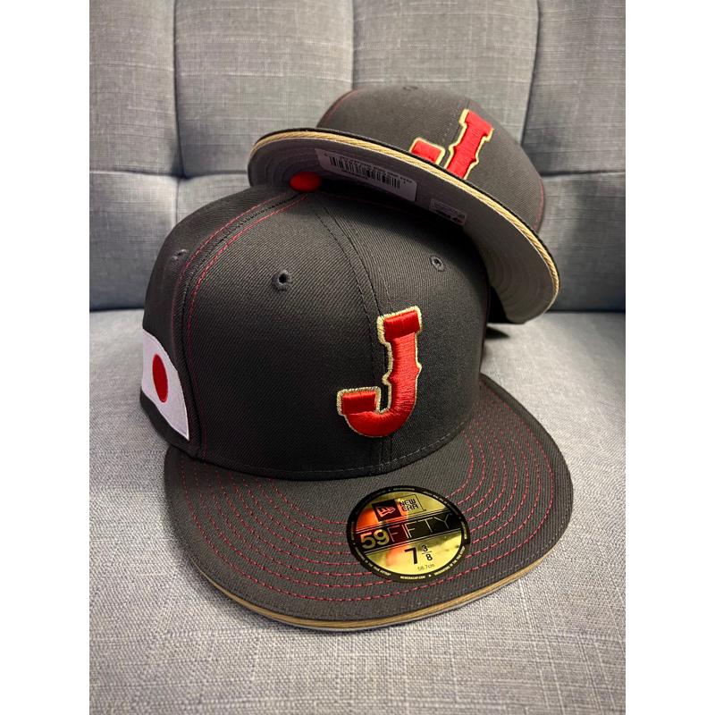 New Era WBC 日本 2023 世界棒球經典賽 59FIFTY 全封帽 炭灰