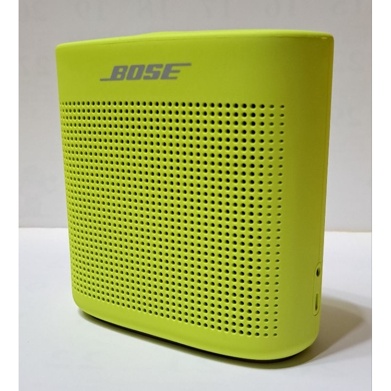 二手藍芽喇叭/Bose Soundlink Color ll/螢光黃