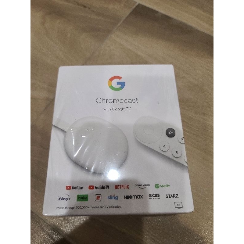 Google Chromecast Google TV 4K 電視