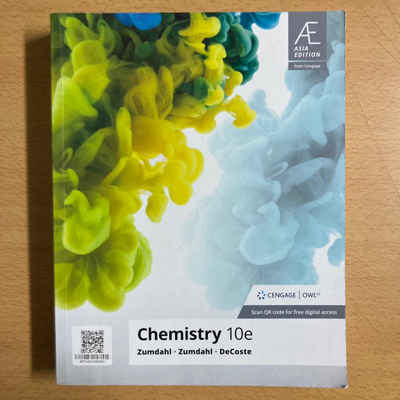普通化學 Chemistry 10e 原文書 (二手) Zumdahl • Zumdahl • DeCoste