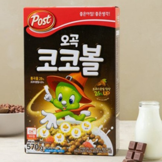 [預購] POST 巧克力球穀物麥片 巧克力麥片 巧克力球 570g 巧克力 🇰🇷韓國代購