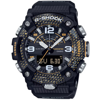 CASIO 卡西歐 G-SHOCK 藍芽連線 強悍多功能雙顯腕錶 51.3mm / GG-B100Y-1A