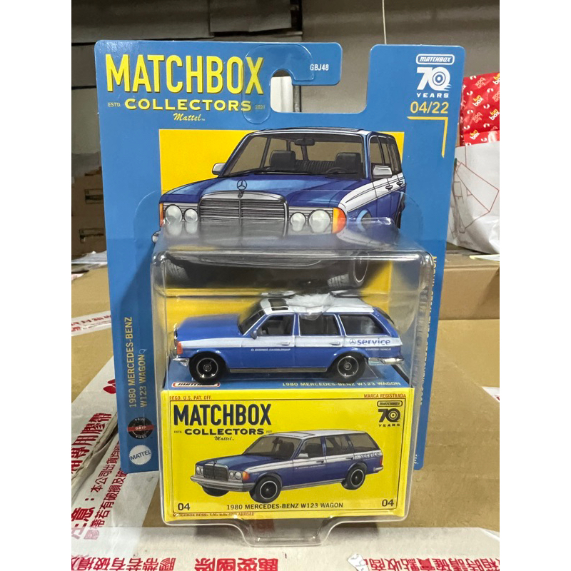 matchbox 火柴盒 經典 collectors 1980 Mercedes-Benz w123 wagon 賓士