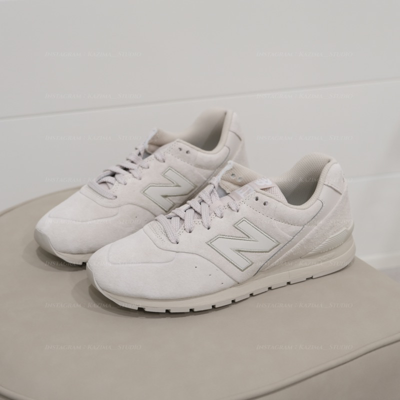 Kazima｜New Balance 996 杏色 復古鞋 全麂皮 燕麥色 NB 全米白 奶灰 米白色 CM996MA2