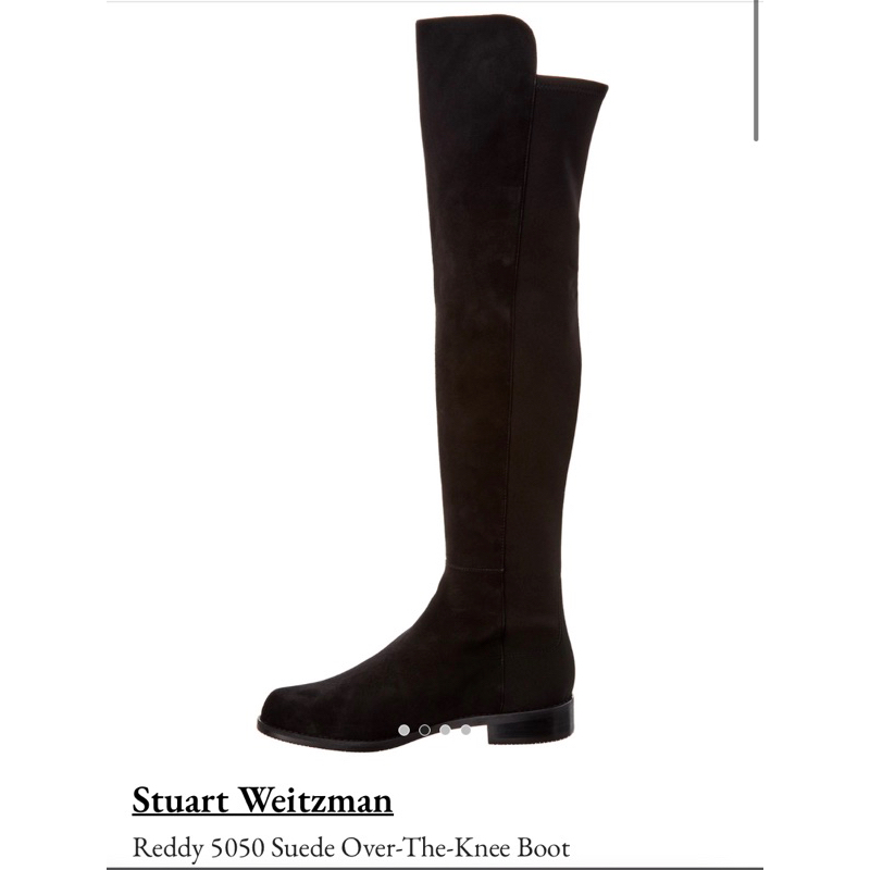 Stuart Weitzman Reddy 5050 Suede Over-The-Knee Boot Size7