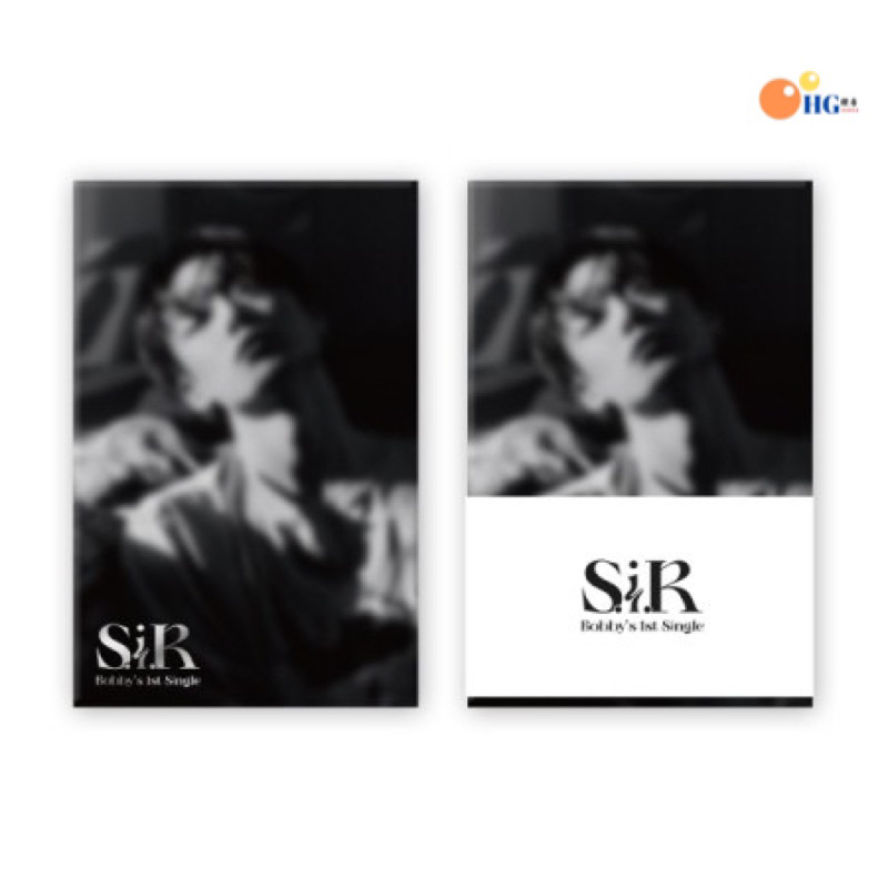 韓居🇰🇷 BOBBY IKON 金知元 - 1ST SOLO SINGLE ALBUM [S.I.R] 專輯 POCA版