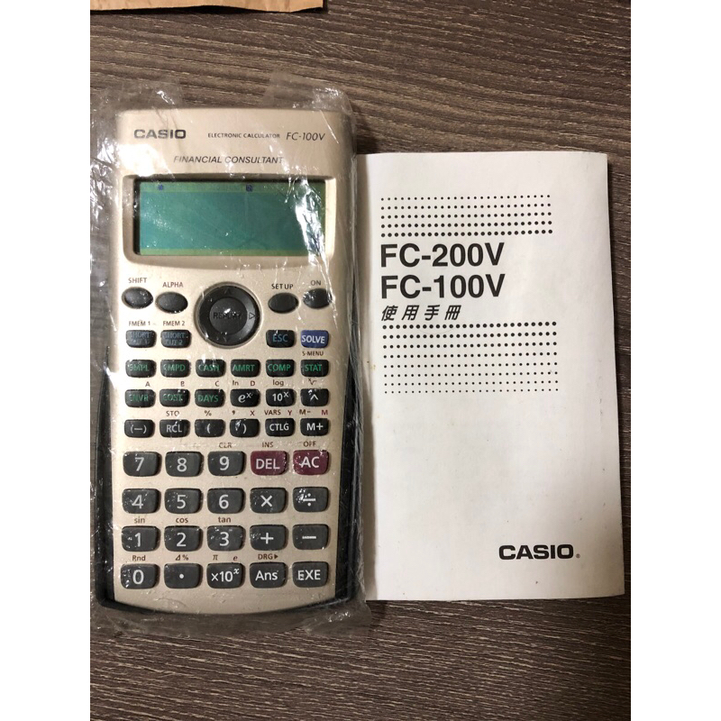 CASIO 財務型計算機 FC-100V財經系必備！
