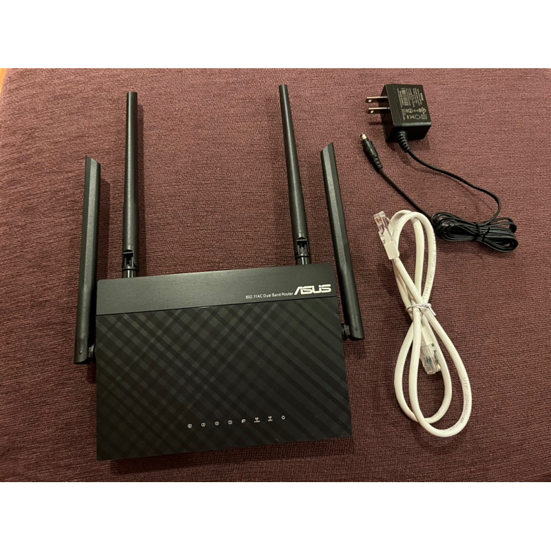 ASUS 華碩 RT-AC1200 無線WIFI路由器 分享器 四天線 雙頻 (福利出清)