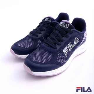 FILA 女款 正版公司貨 透氣運動慢跑鞋 輕量化運動鞋 休閒走路鞋 室內運動鞋 5-J910W-099藍