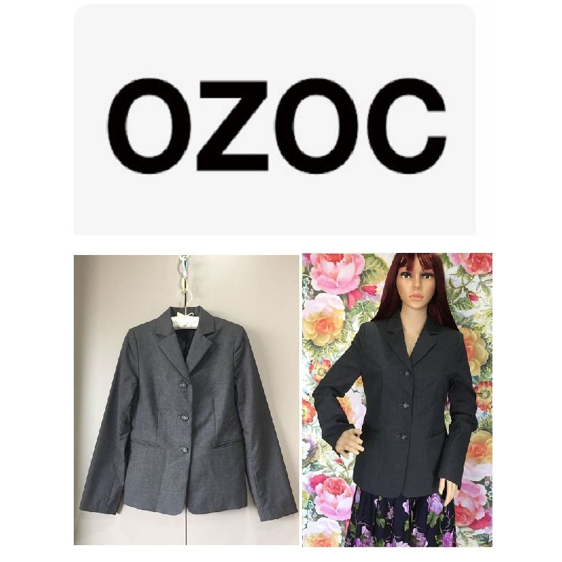 飄舞衣世界《OZOC》100%羊毛西裝外套／Ｍ～Ｌ可穿
