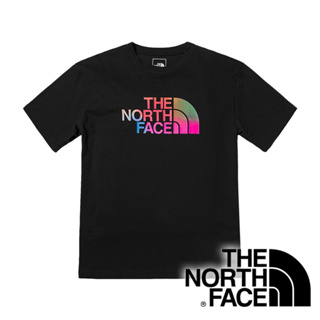 【THE NORTH FACE 美國】女oversize短袖圓領T恤『黑色』NF0A7WER