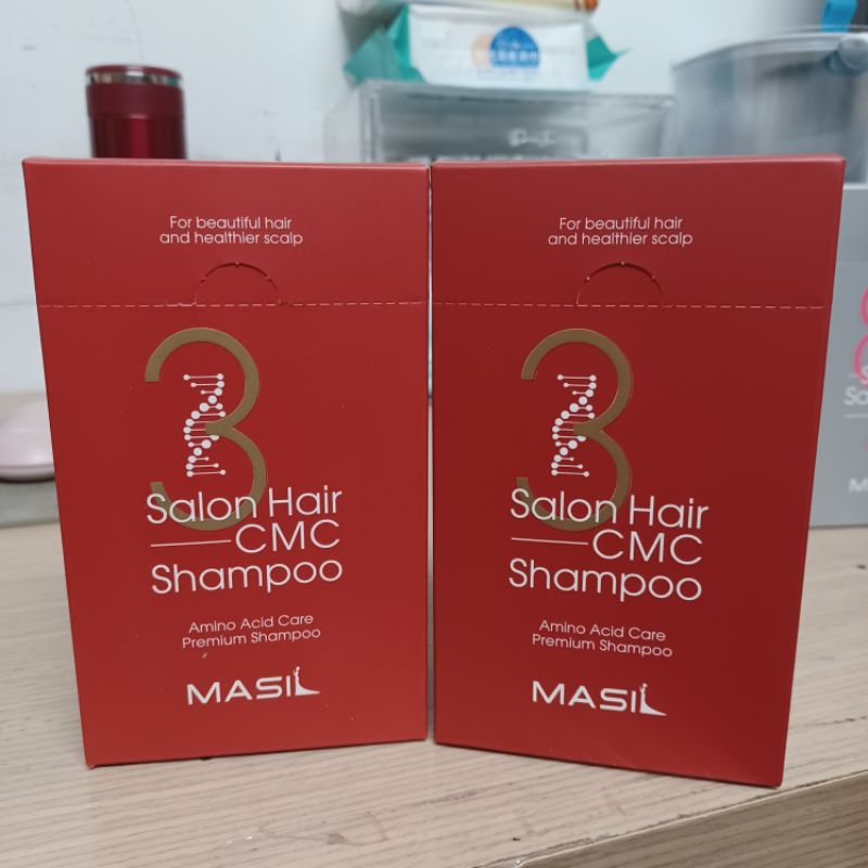 Masil 3次方沙龍胺基酸修復洗髮精旅行組（過期品）