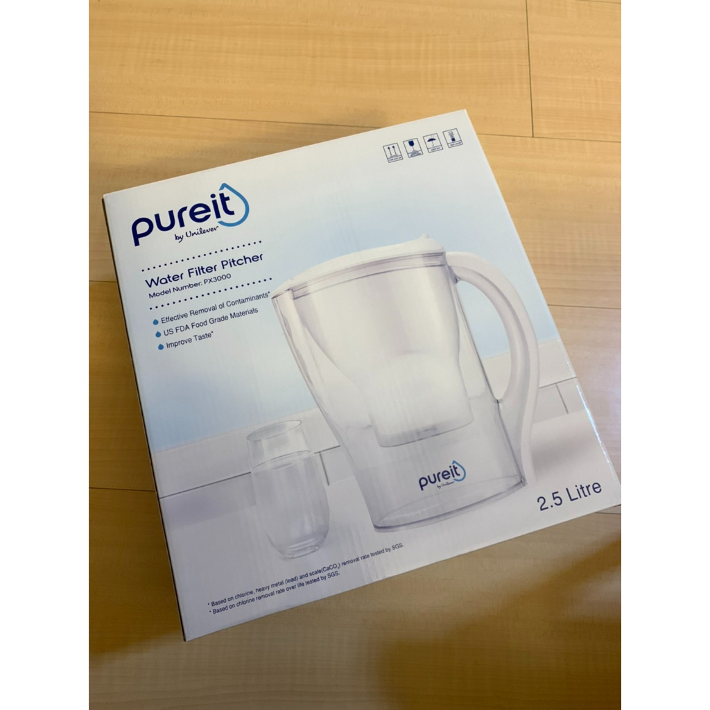 聯合利華 Pureit PX3000 即淨濾水壺2.5L(內含濾芯1入)/全新現貨