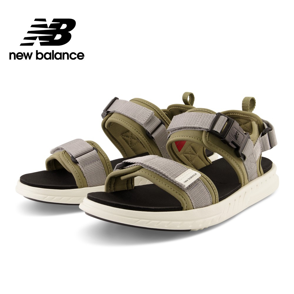 【New Balance】 NB 涼拖鞋_中性_軍綠色_SDL600A1-D楦 涼鞋