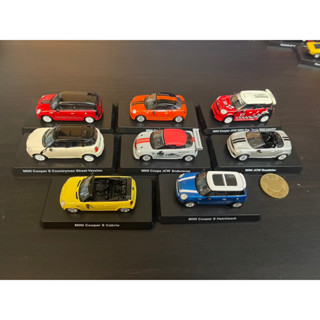 [現貨整套]7-11 CITY CAFE Mini Cooper 經典組裝模型玩具車