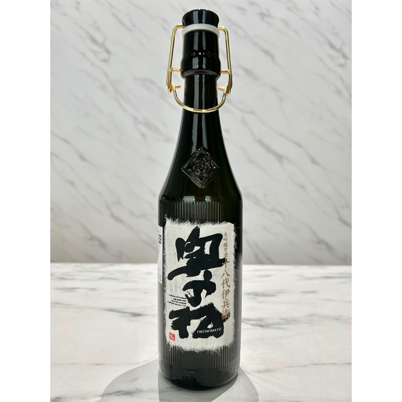 日本酒 奧の松酒造 十八代伊兵衛 大吟醸雫酒 0.72L「空酒瓶」