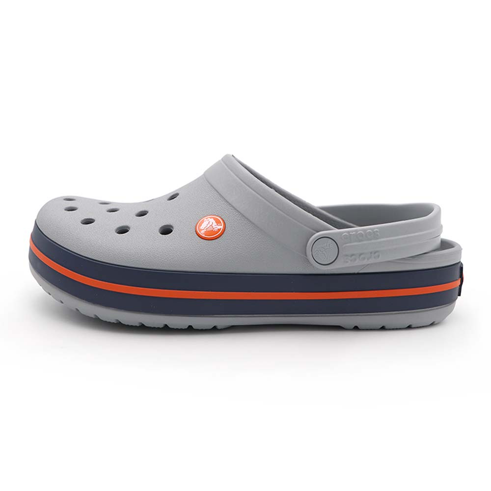 Crocs 卡駱馳 灰色 卡駱班 懶人 涼拖鞋 男款 B3598【新竹皇家11016-01U】