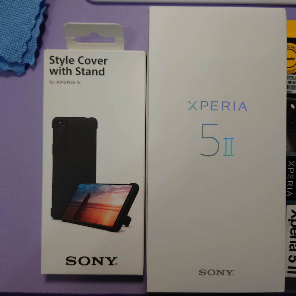 Sony Xperia 5 II 療癒黑 螢幕 粉紅一條線 二手 功能良好