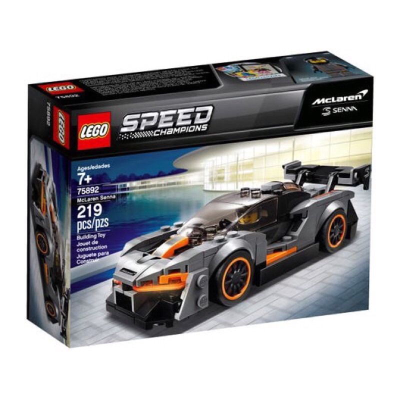 LEGO 75892 SPEED CHAMPIONS McLaren SENNA