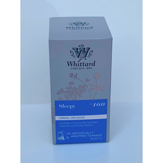 🍃出清》WHITTARD 舒眠晚安/靜心洋甘菊/日安薄荷/檸檬暖薑 -20入茶包