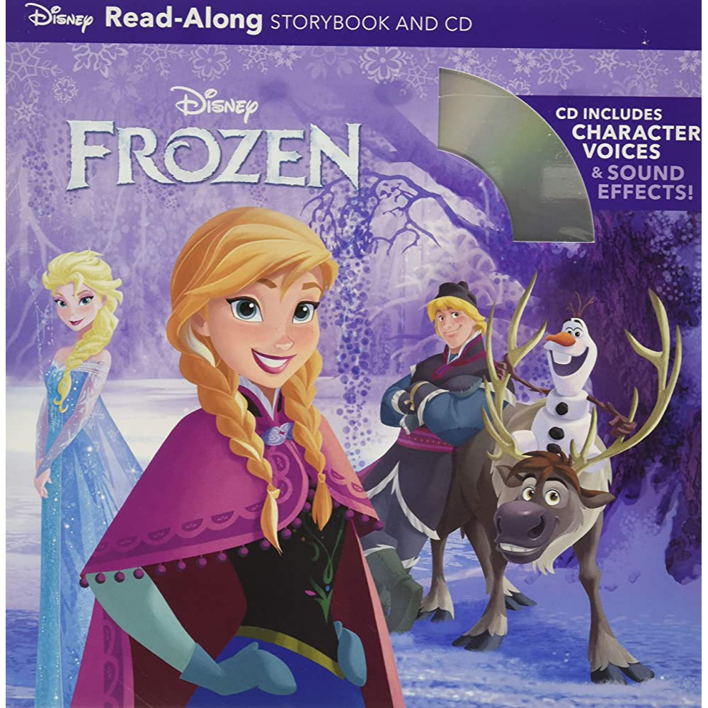 {二手英文童書} Disney Frozen Read-Along Storybook (CD有聲書) 冰雪奇緣繪本