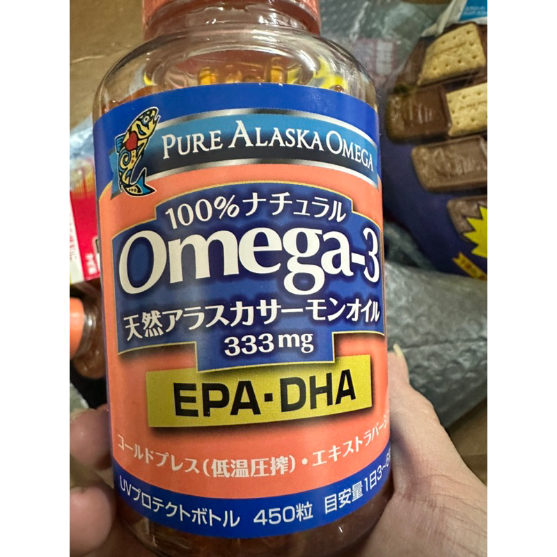 好市多｛⚠️現貨代購日本好市多✨🇯🇵限定｝Pure Alaska OmegaFISHOIL純阿拉斯加野生鮭魚油450粒