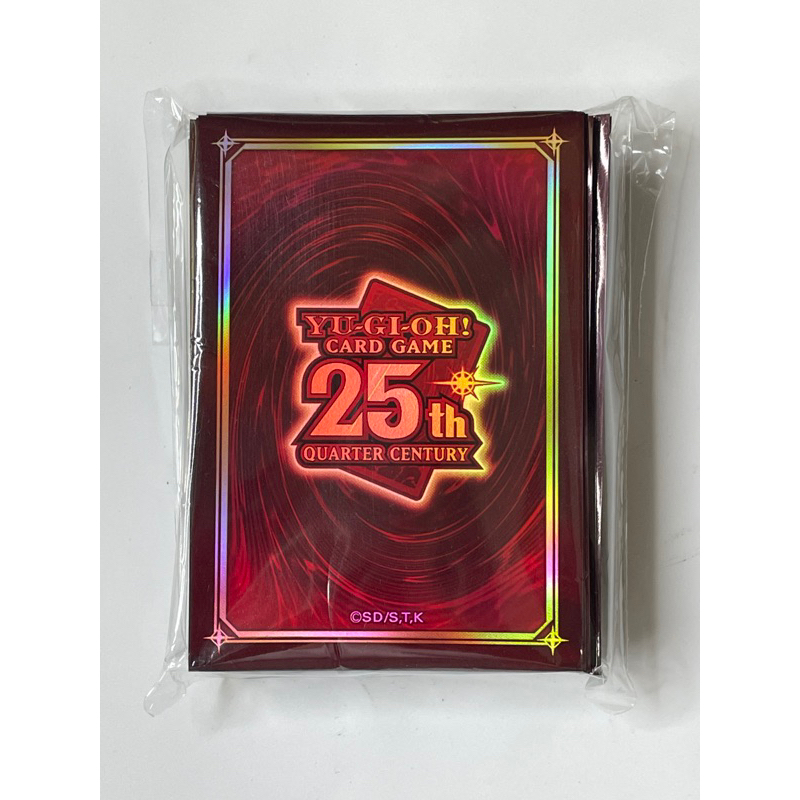 遊戲王 25週年卡套 第二層 紅色 單張 3元 全新