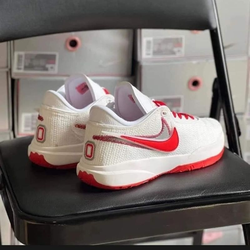 2023 NIKE Lebron 20 DITO MABIBILI 籃球鞋 白紅