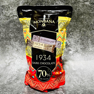 （現貨) Monbana 1934 70%迦納黑巧克力條 640公克(拆包分購)