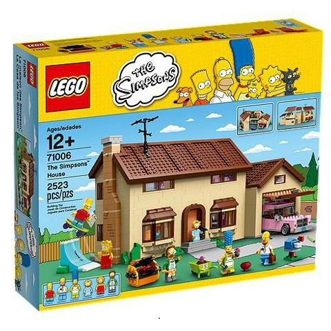 二手良品 LEGO 71006 The Simpsons House