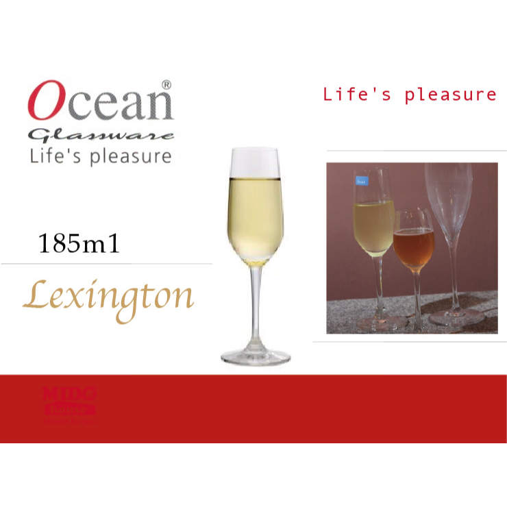 【🥂派對專用】Ocean B19F06 Lexington 雷辛頓香檳杯/高腳杯 185ml