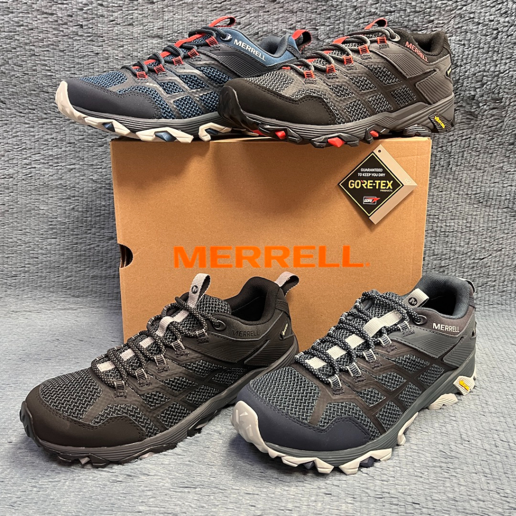 MERRELL 邁樂】Merrell Moab FST 2 GORE-TEX 男款 防水 低筒登山鞋
