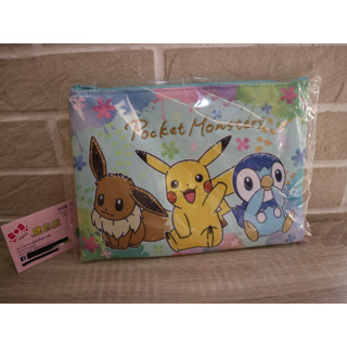 婕的店日本精品~日本帶回~寶可夢 皮卡丘 伊布化妝包