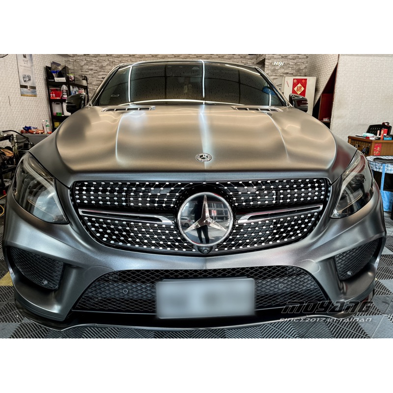 【膜漾專業包膜】BENZ GLE43 全車重金屬石墨黑