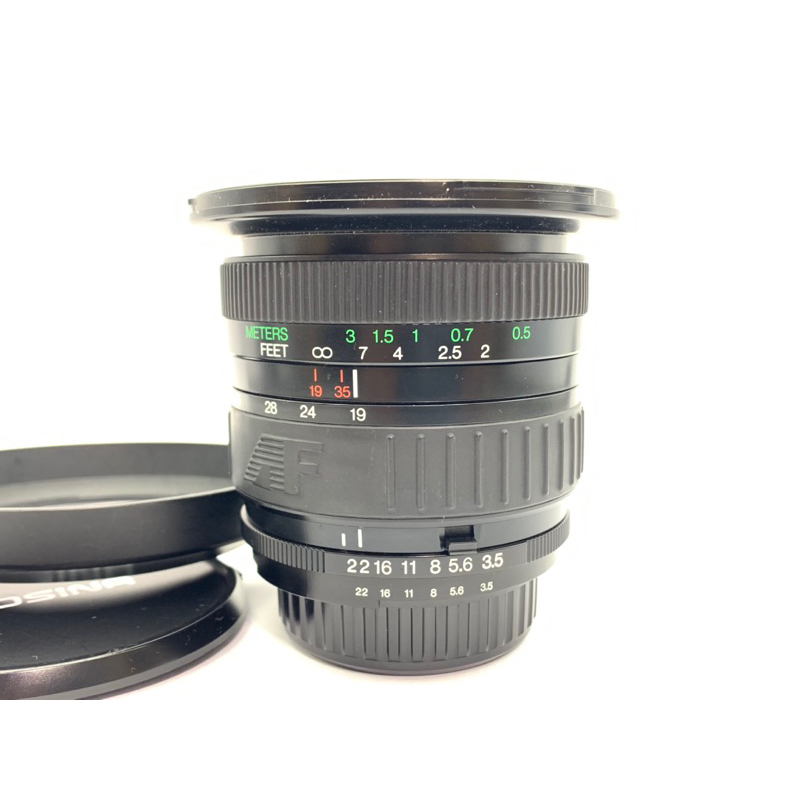 尼康 NIKON AF用 COSINA MC 19-35mm F3.5-4.5 超廣角變焦鏡頭 全幅 良品 (三個月保固