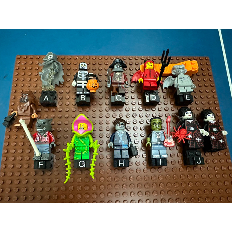 ®️樂高 LEGO®︎ 71010 ⚠️二手 minifigures 14代 萬聖節🎃 二手人偶   71013 二手