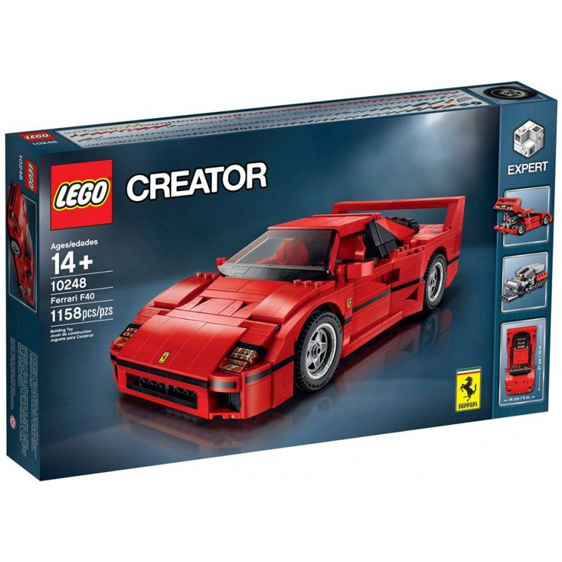 【樂高資本】 樂高 Lego 10248 法拉利 Ferrari F40 全新