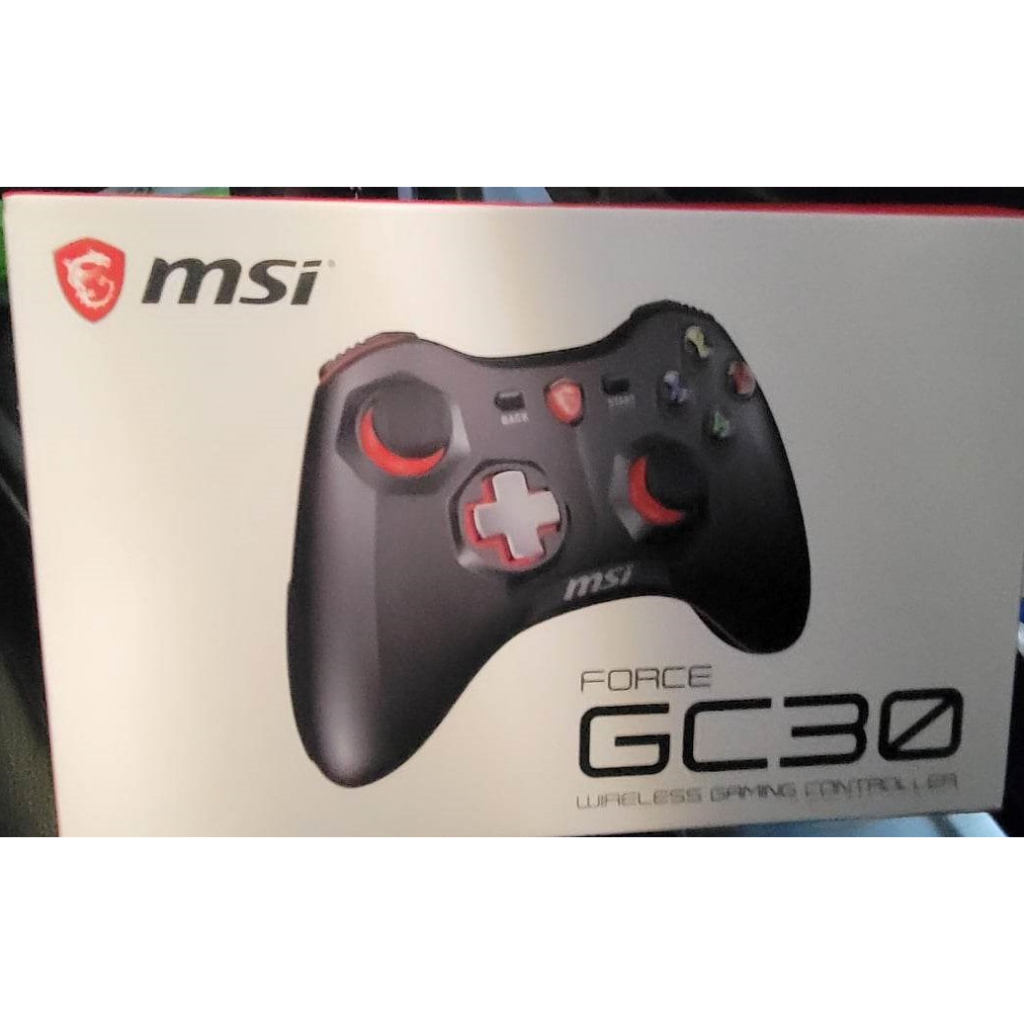 盒裝未使用無保固 無線搖桿 無限把手 MSI微星Force GC30  750元