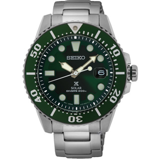 SEIKO 精工錶 Prospex 綠水鬼太陽能潛水錶 V157-0DF0G(SNE579P1)