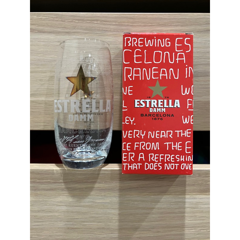 西班牙 金星 Estrella Damm 啤酒杯