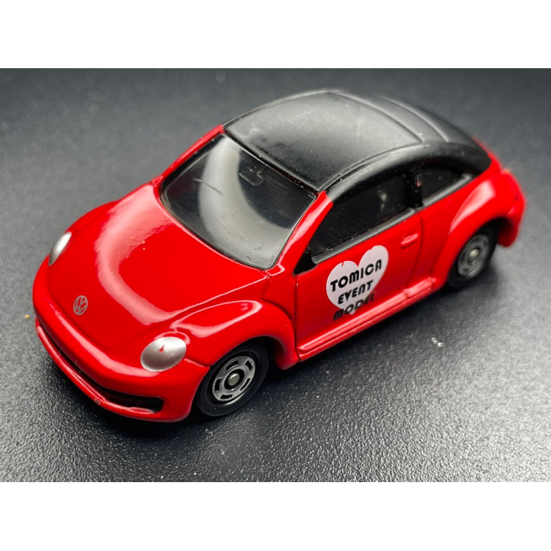 tomica 33 the beetle 福斯 金龜車 多美 會場車 TEM 紅色