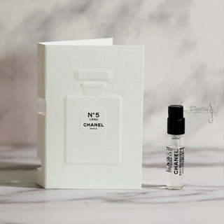 CHANEL 香奈兒 N°5 L’EAU 清新晨露 淡香水 1.5ML 全新 可噴式 試管香水