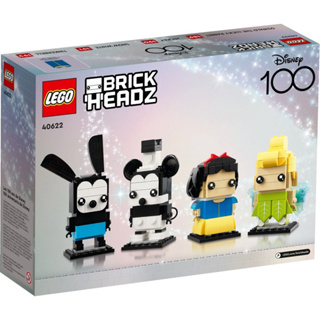 【台中翔智積木】LEGO樂高 BrickHeadz 40622 迪士尼 100 週年慶典 奧斯華 米奇 白雪公主 叮叮