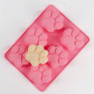 【現貨】狗掌 腳印 貓爪 造型矽膠模 手工皂模 蛋糕模 香磚模 烘焙模具